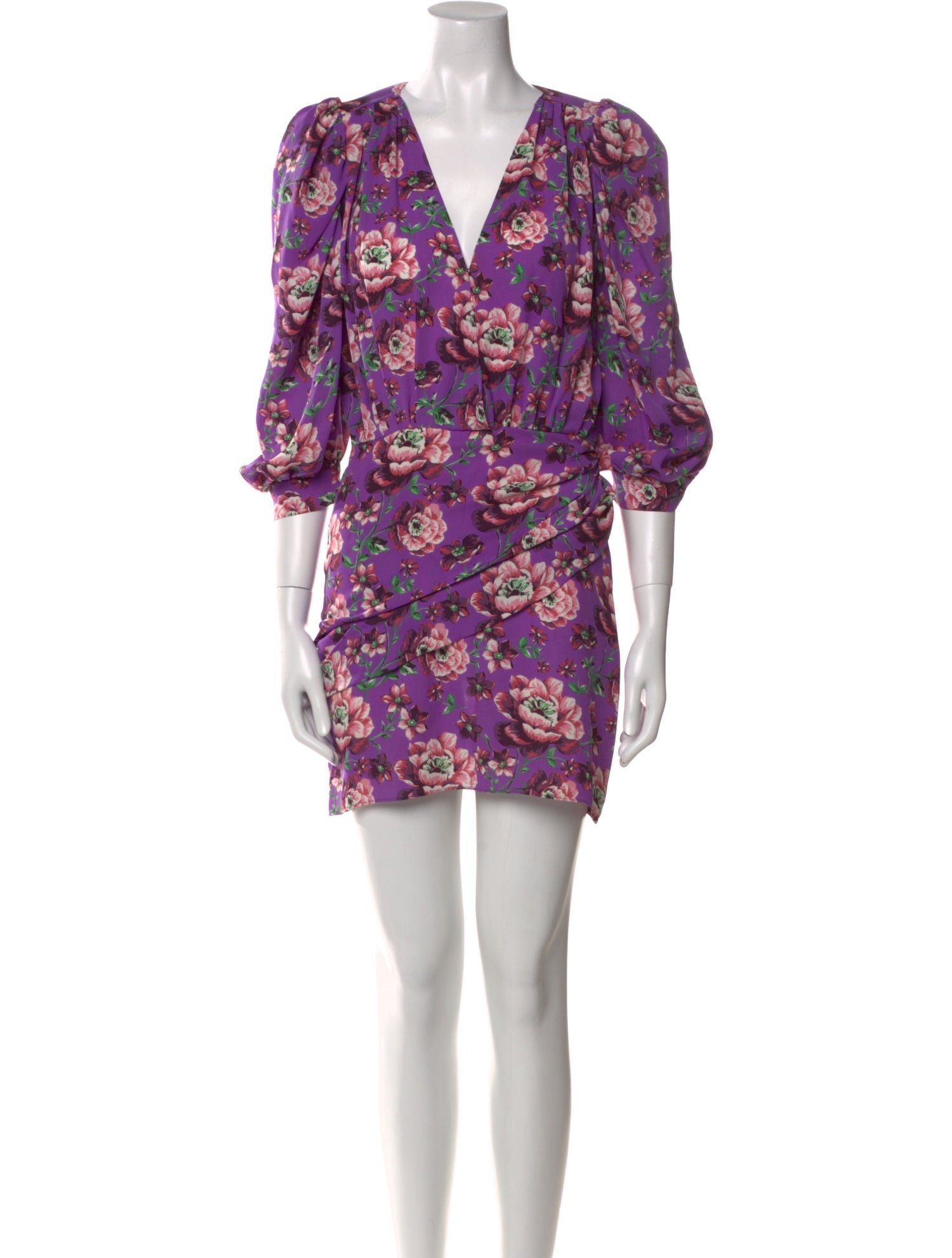 Magda Butrym Silk Mini Dress