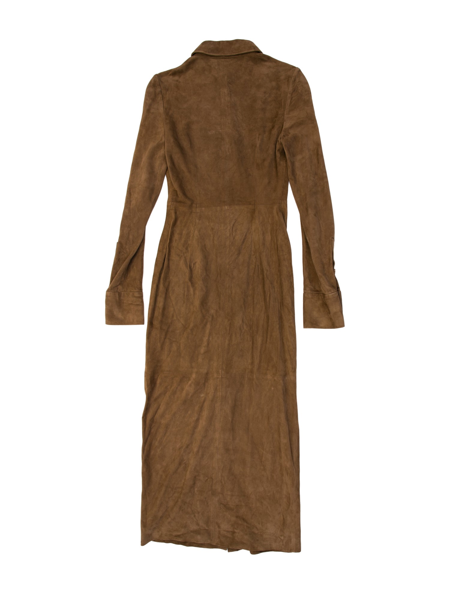 Magda Butrym Leather Long Dress