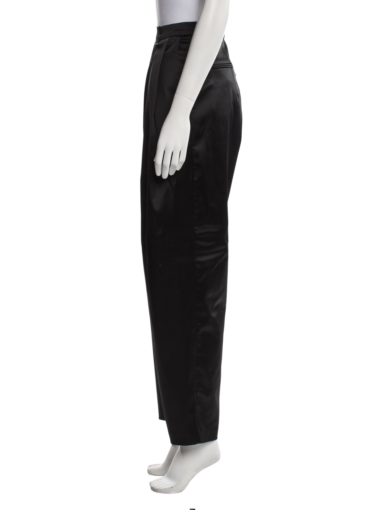 Magda Butrym Satin Straight Leg Pants