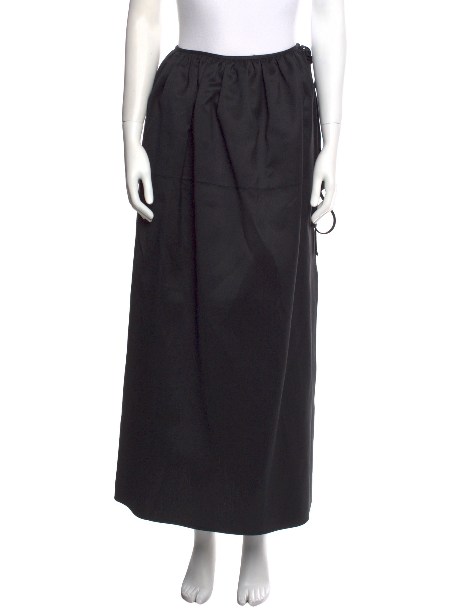 Magda Butrym Silk Midi Length Skirt
