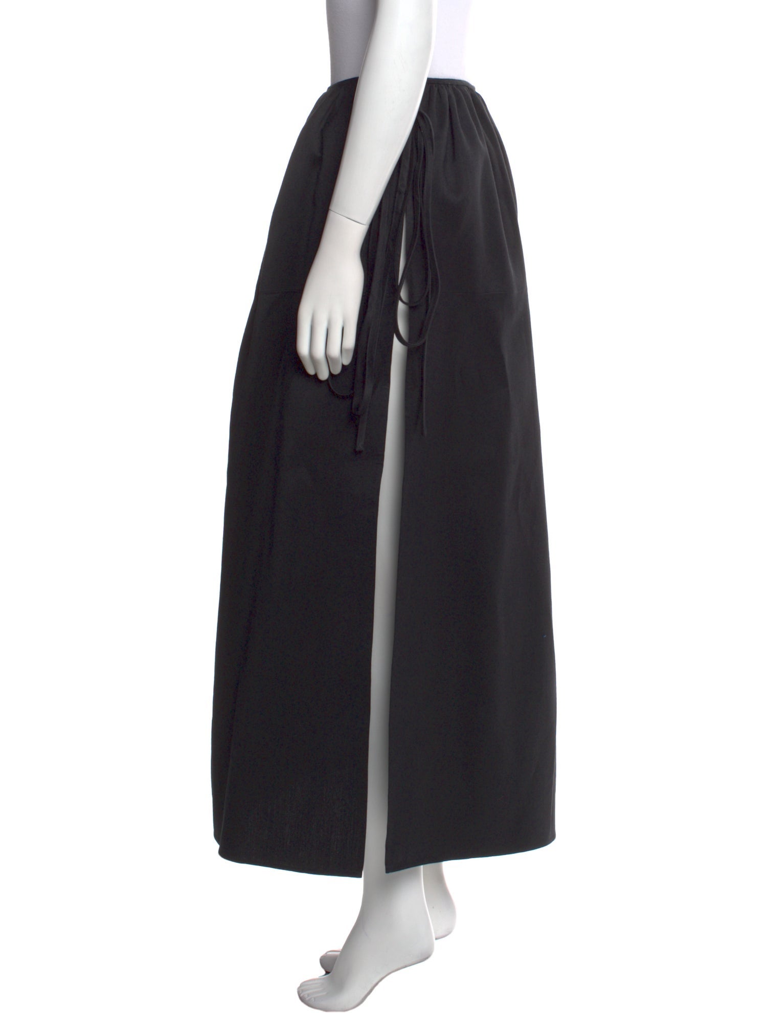 Magda Butrym Silk Midi Length Skirt