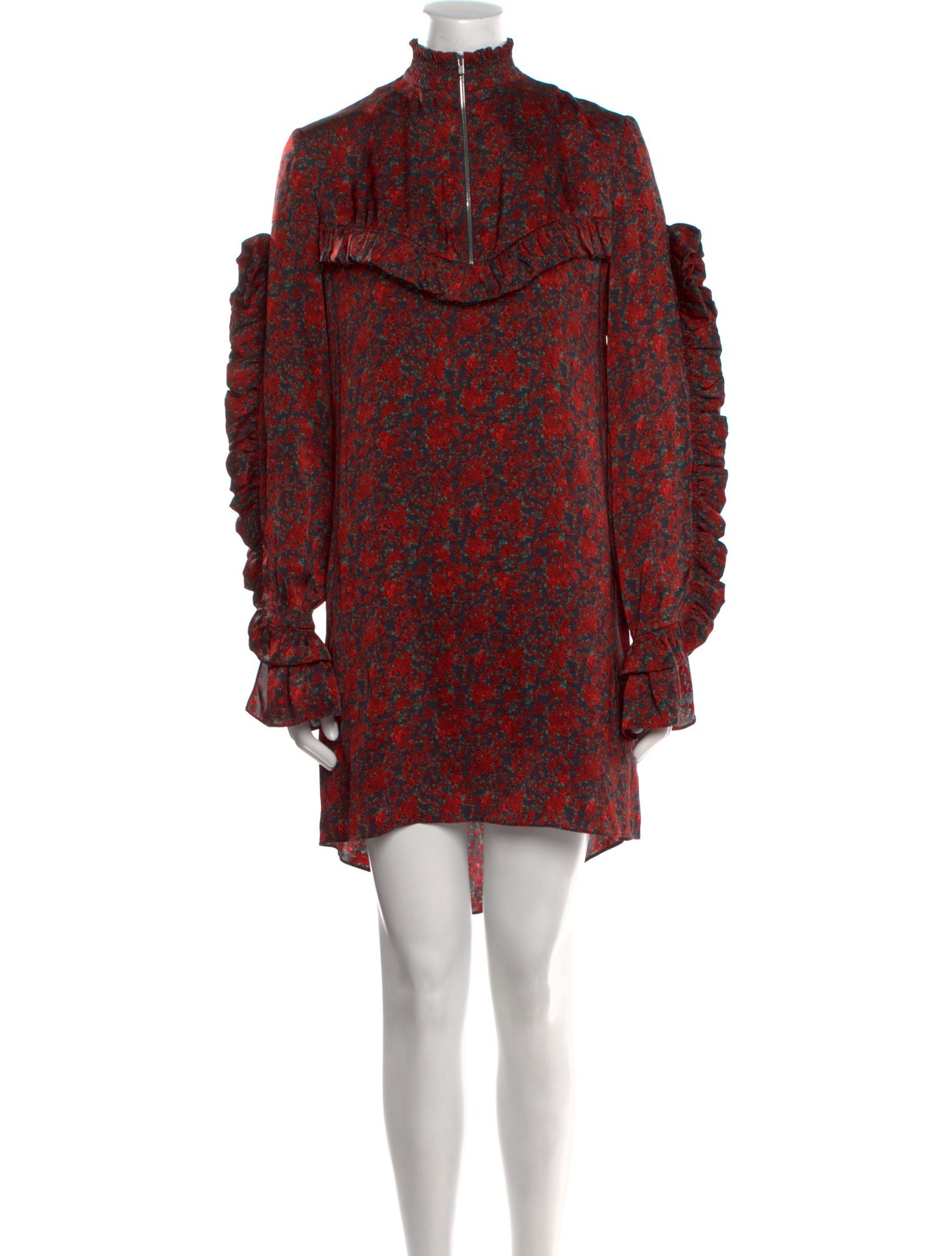 Magda Butrym Silk Mini Dress