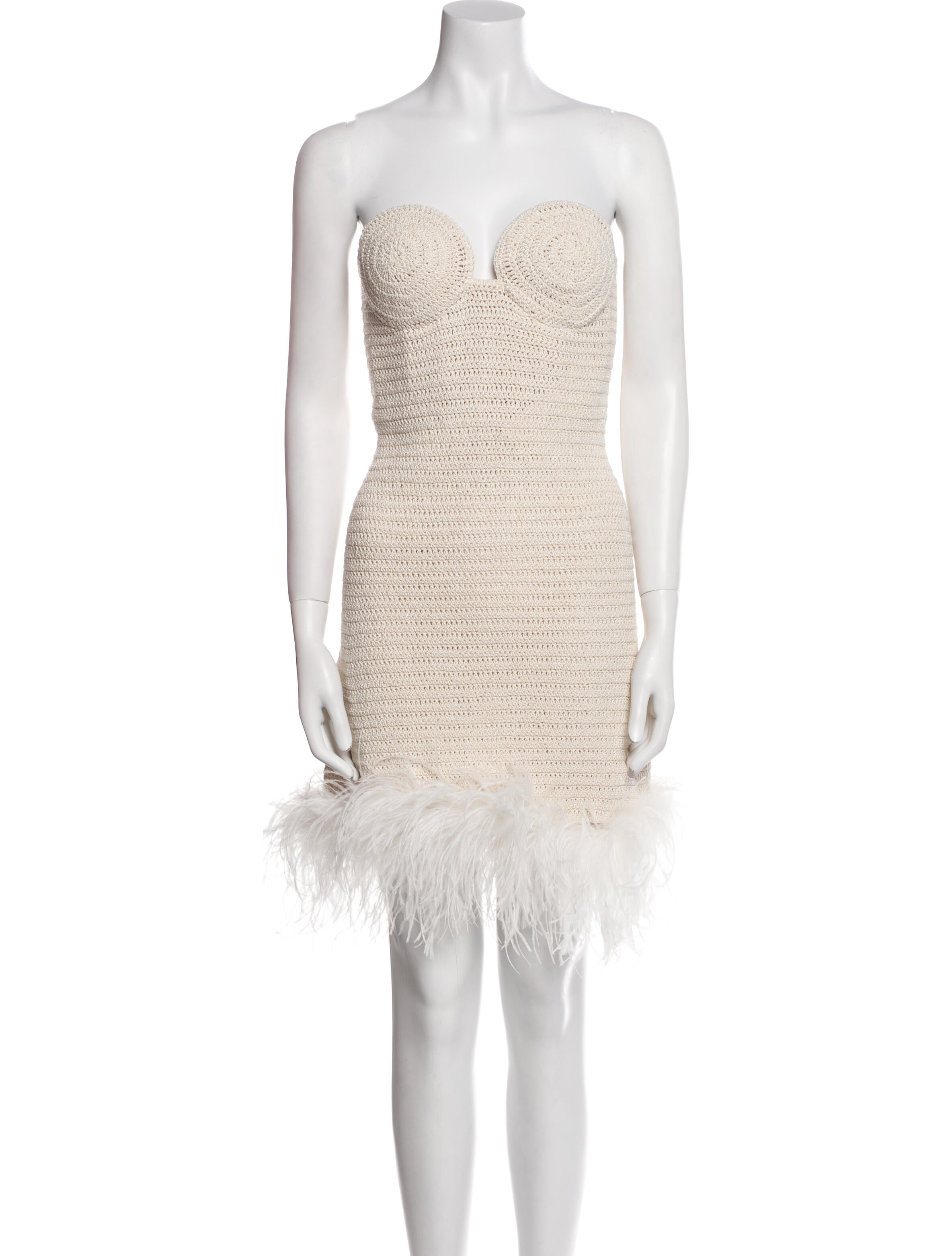 Magda Butrym Strapless Mini Dress