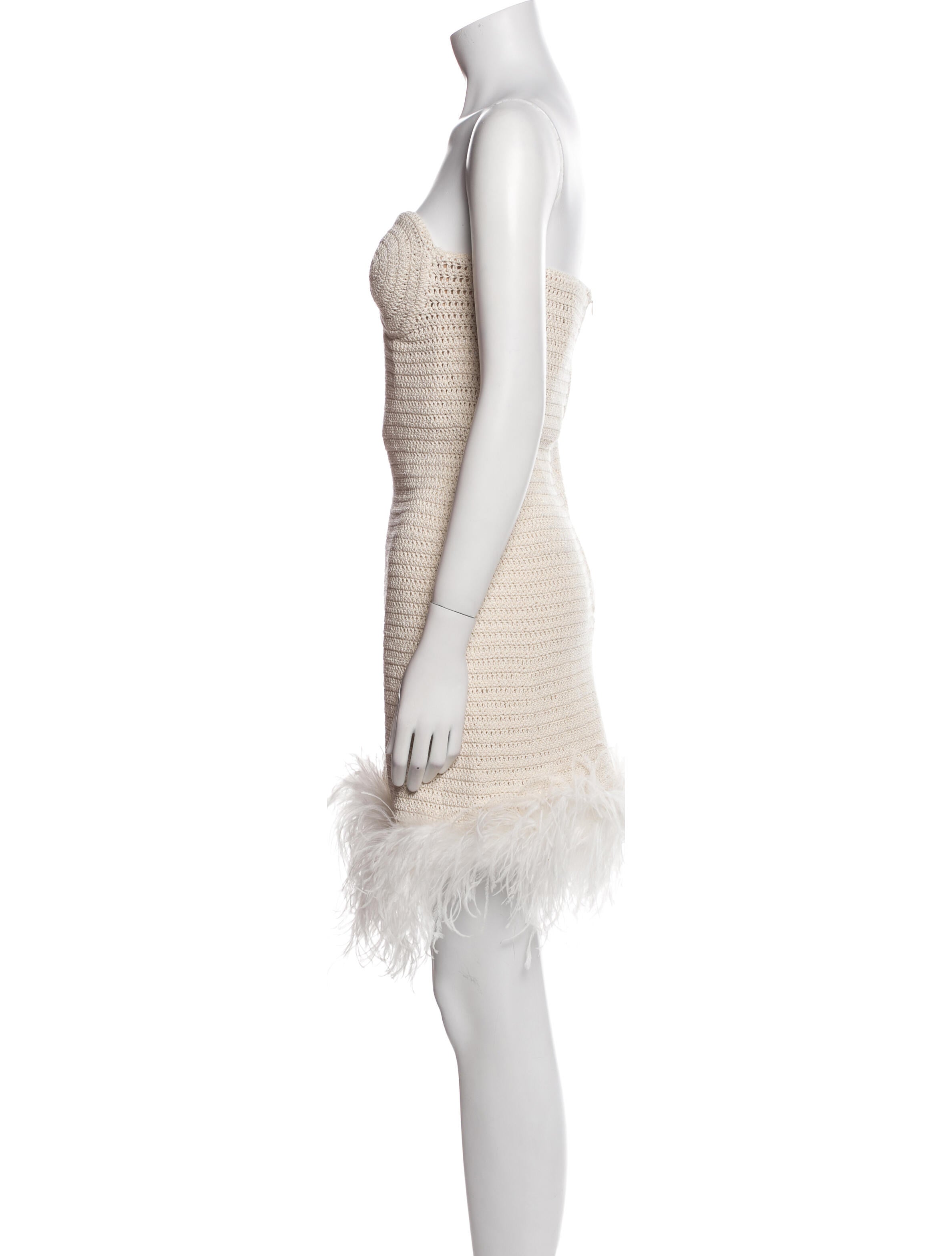 Magda Butrym Strapless Mini Dress