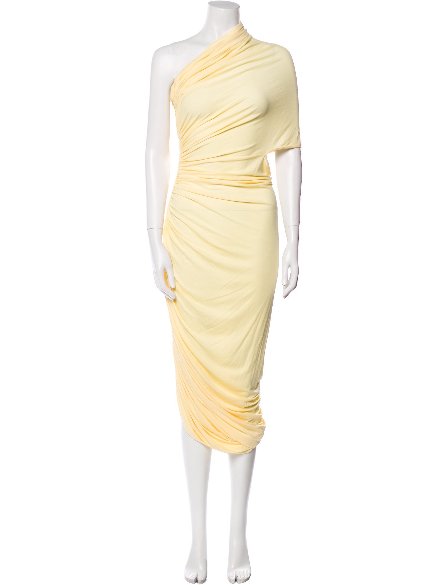 Magda Butrym One-Shoulder Midi Length Dress