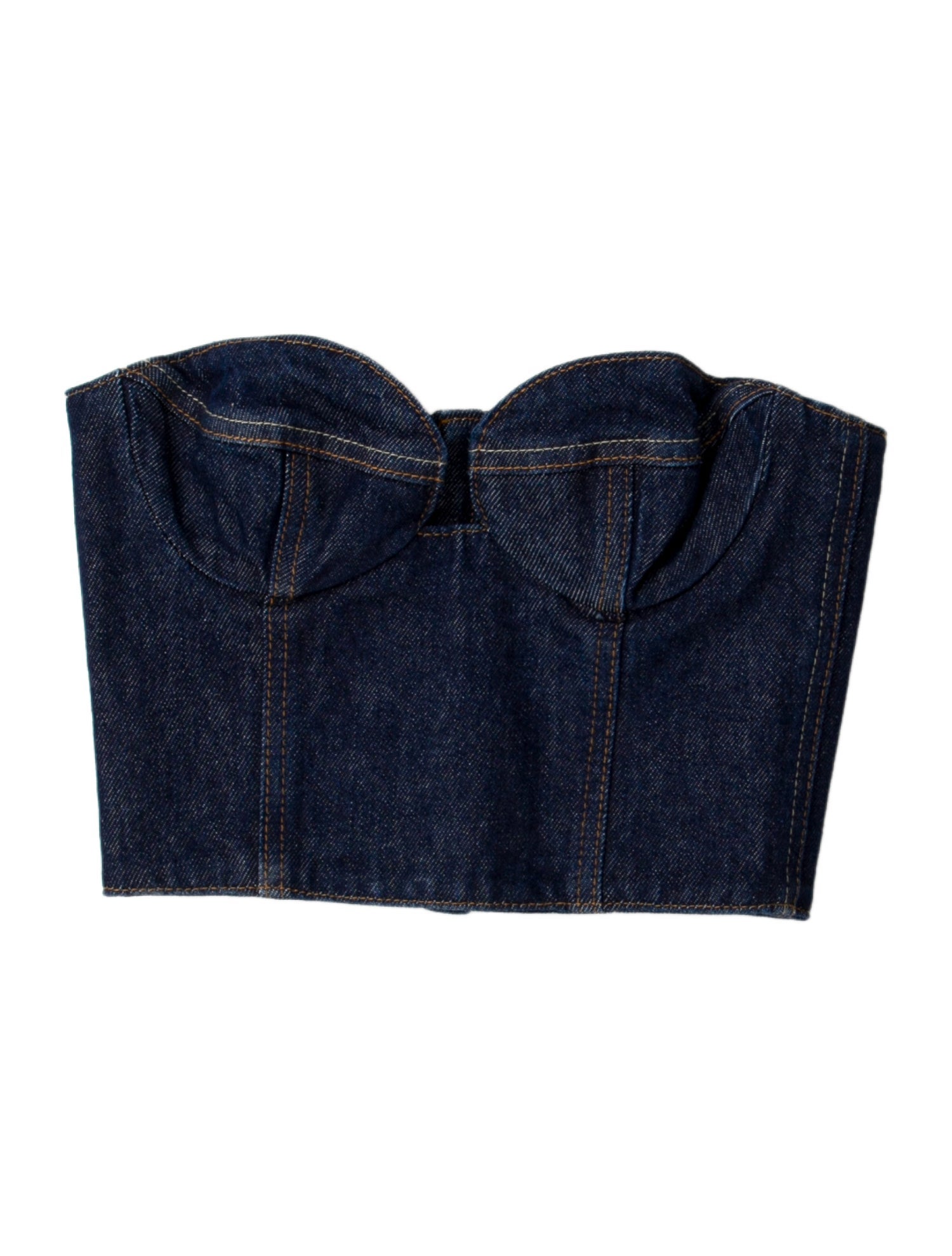 Magda Butrym Strapless Crop Top w/ Tags