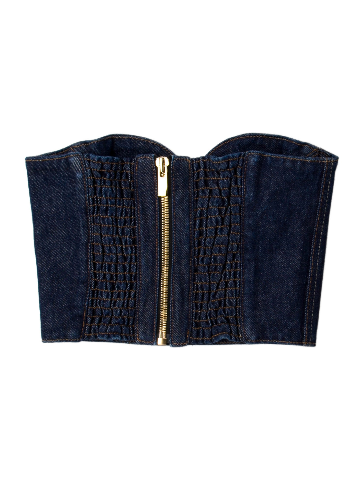 Magda Butrym Strapless Crop Top w/ Tags