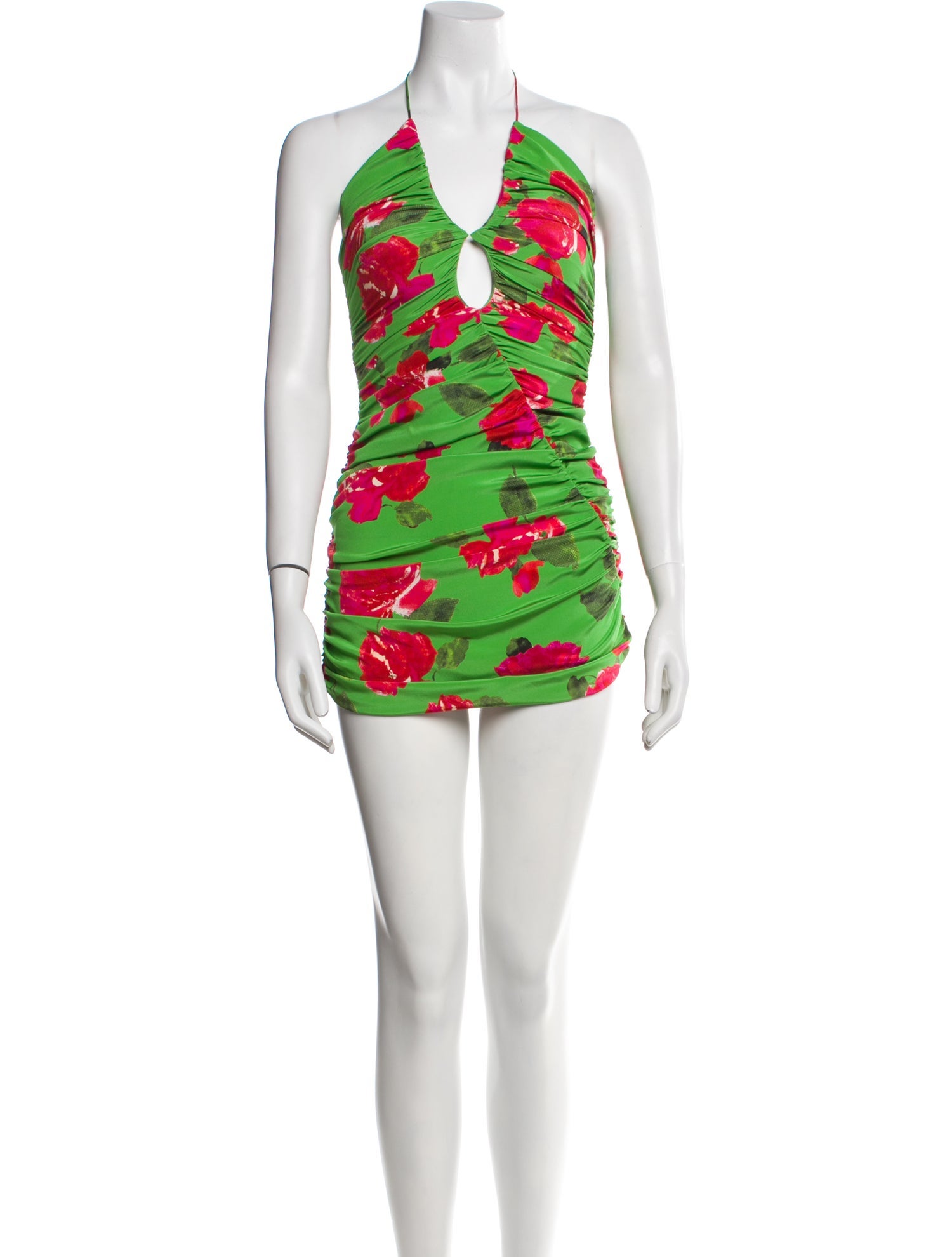 Magda Butrym Silk Mini Dress