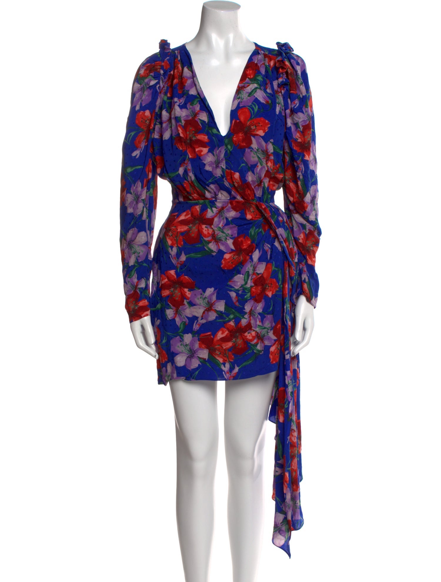 Magda Butrym Silk Long Dress