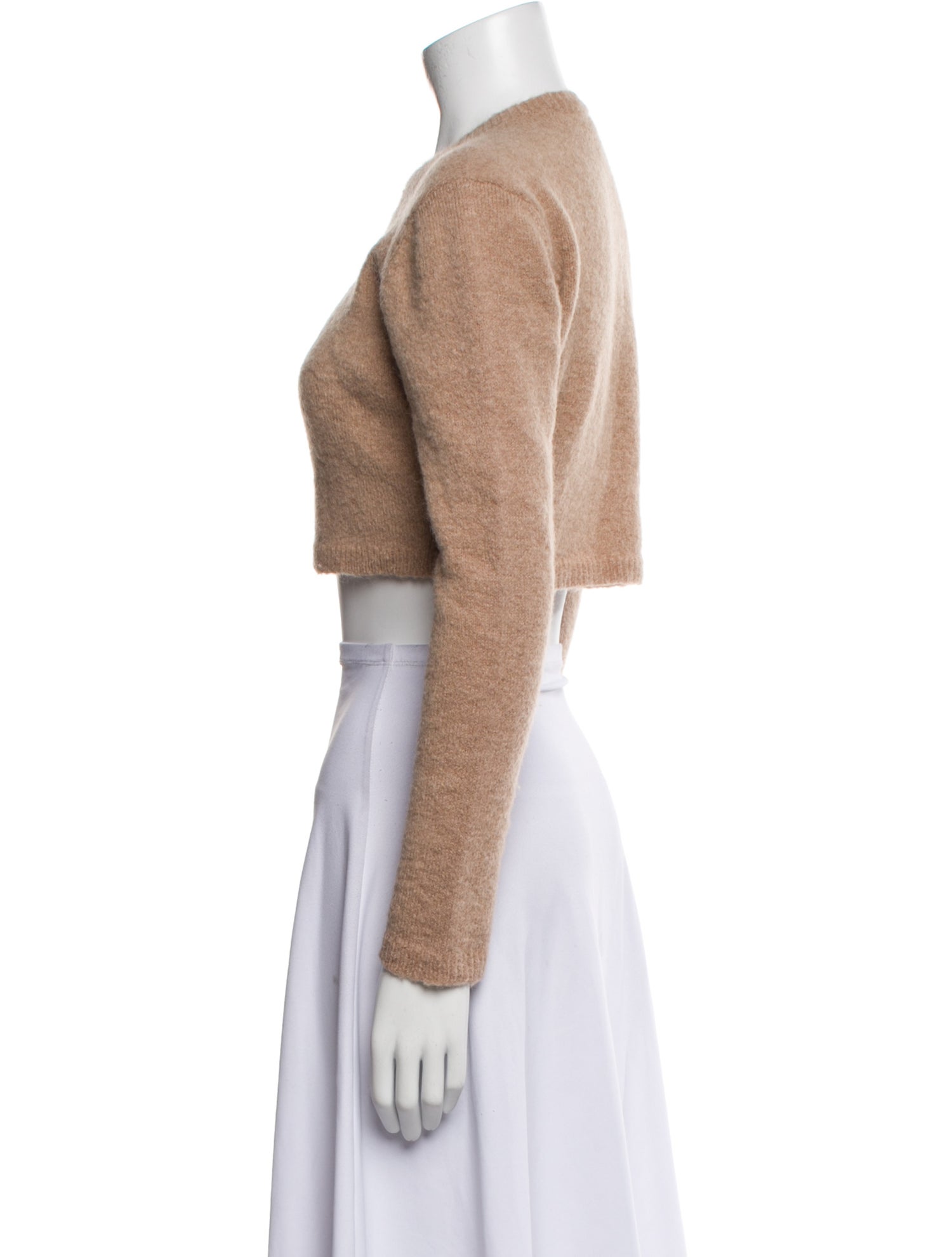 Magda Butrym Nylon Crew Neck Sweater