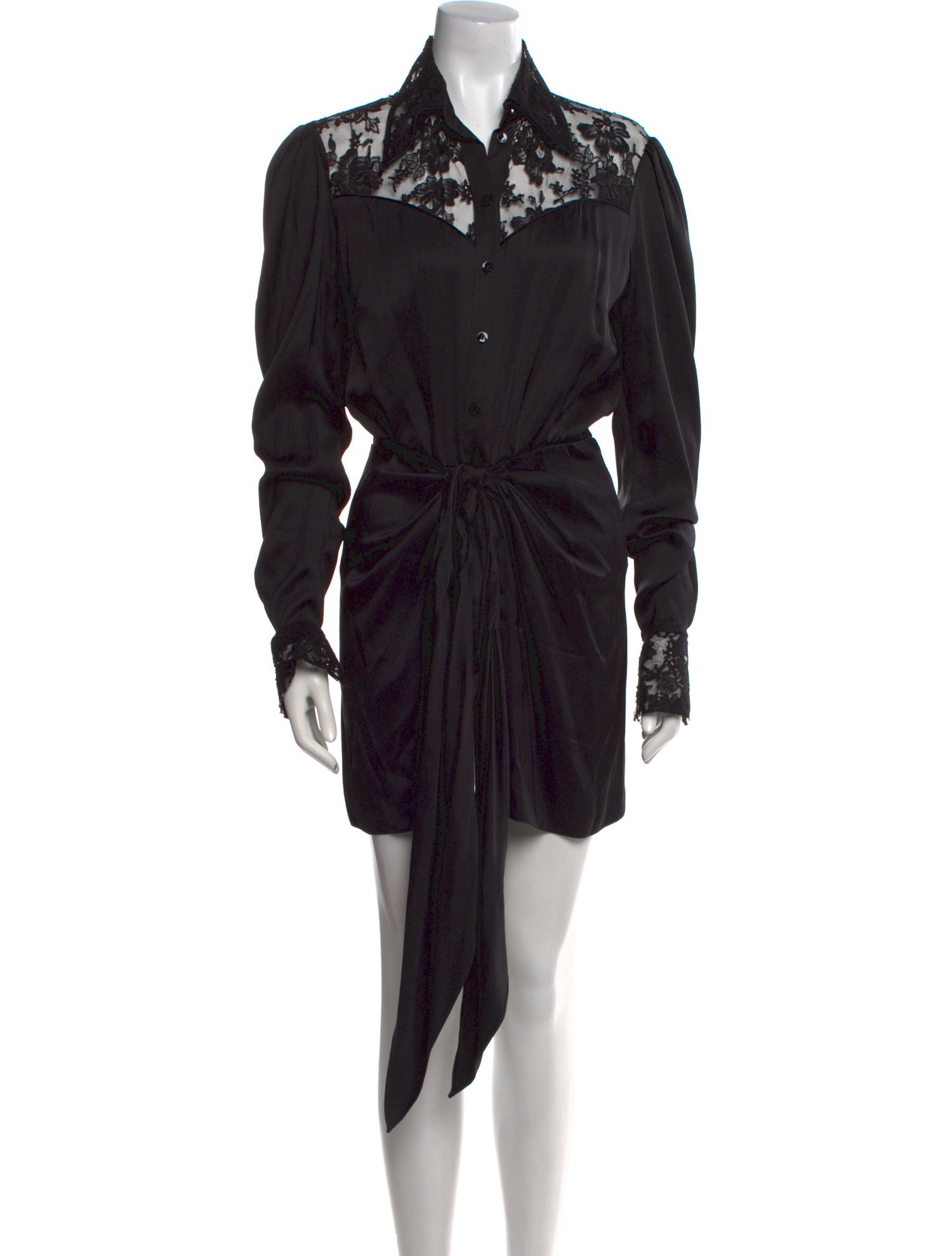 Magda Butrym Silk Mini Dress