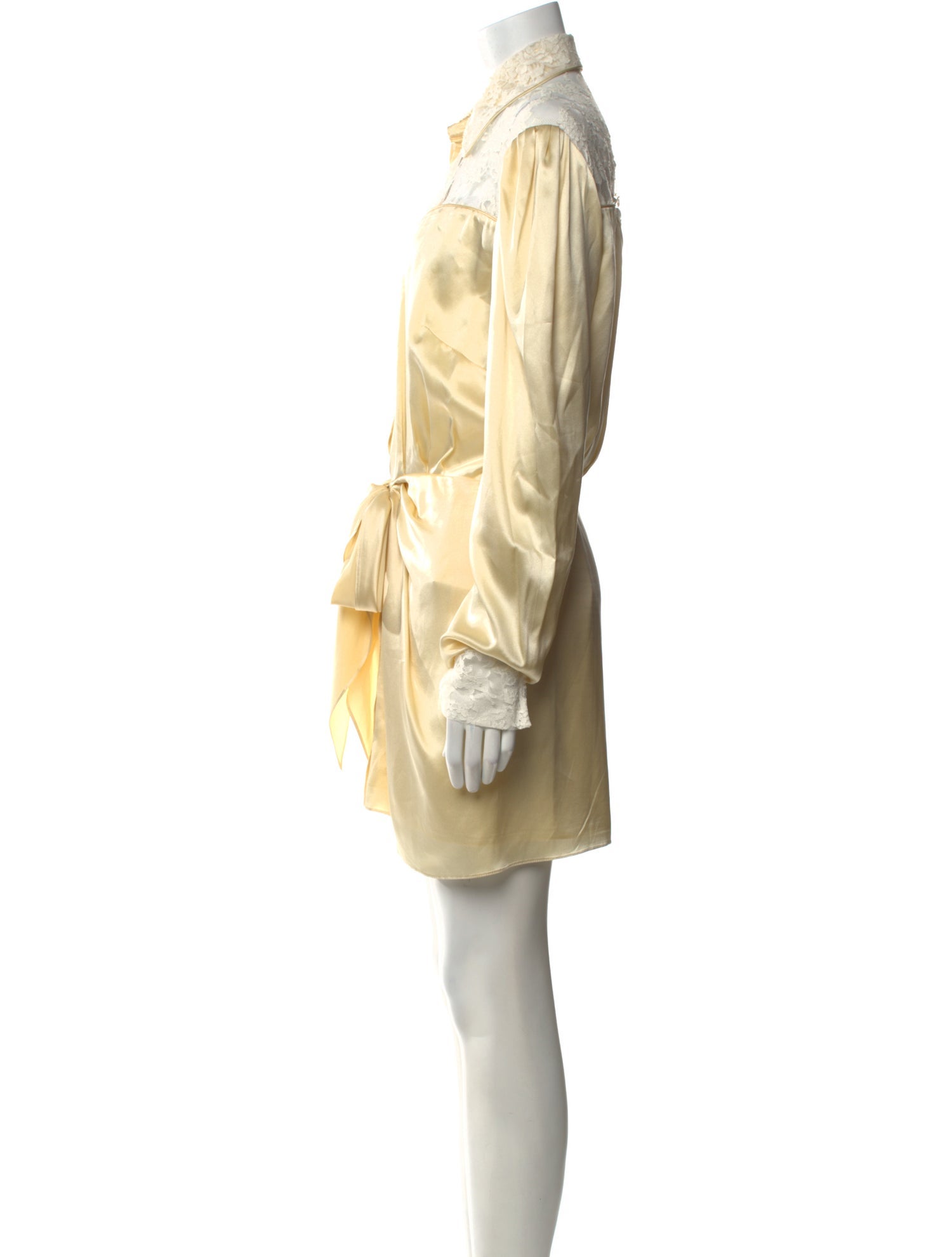 Magda Butrym Silk Mini Dress