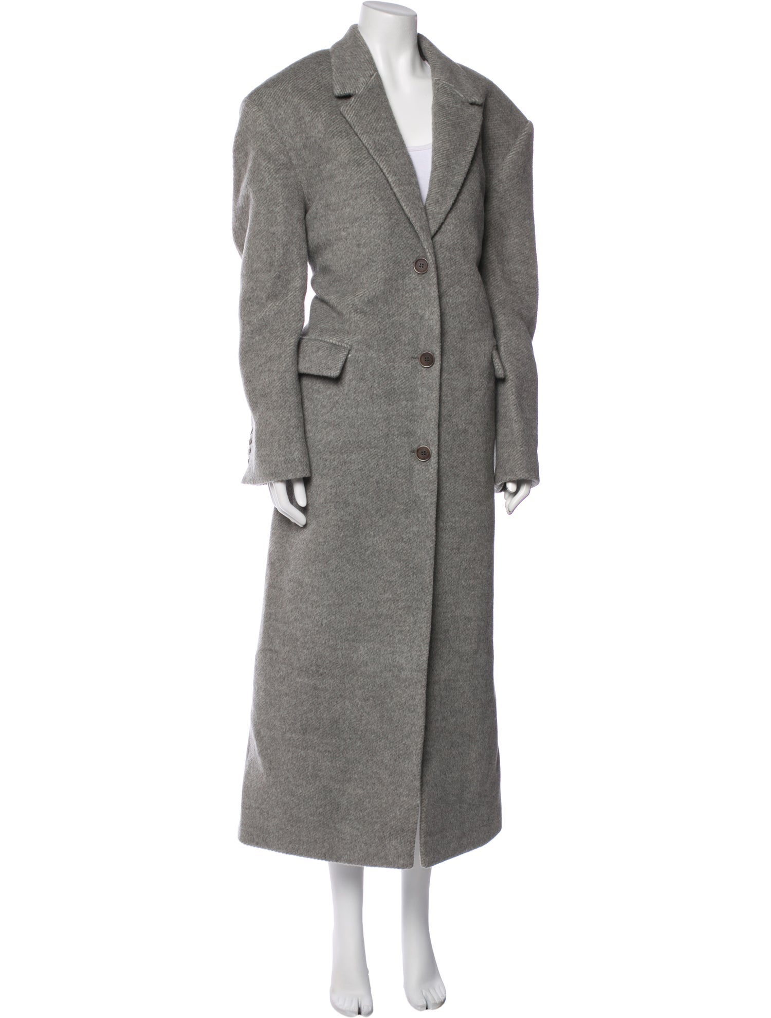 Magda Butrym Virgin Wool Trench Coat w/ Tags