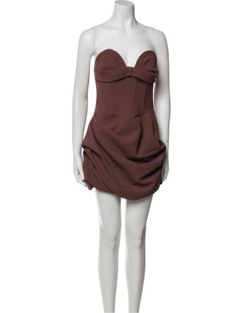 Magda Butrym Wool Mini Dress