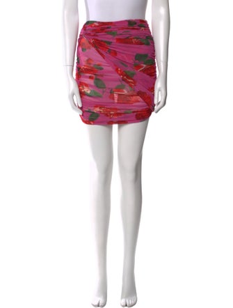 Magda Butrym Printed Knee-Length Skirt