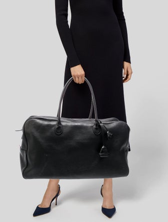 Magda Butrym Leather Weekender Bag
