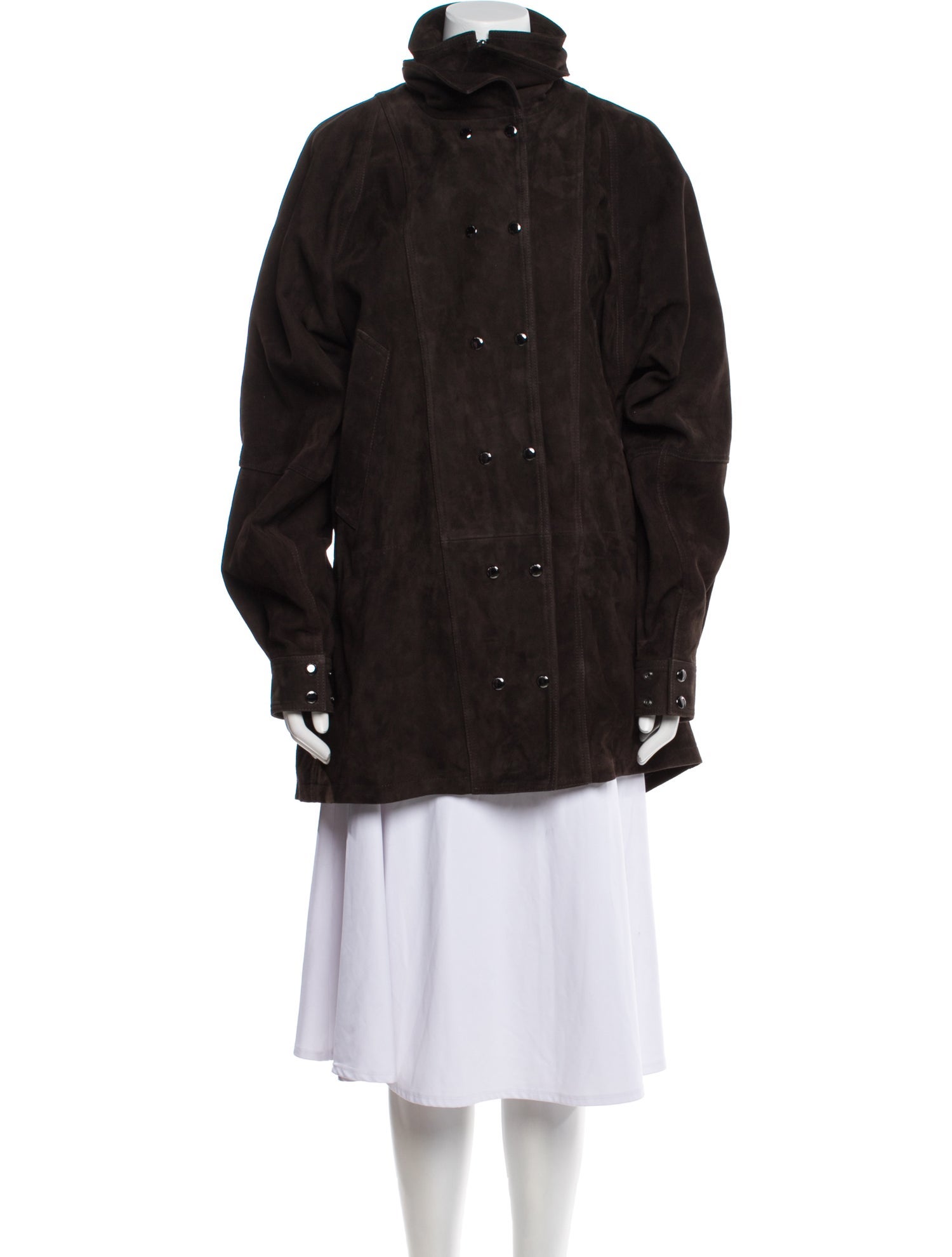 Magda Butrym Leather Parka