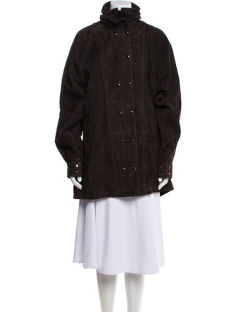 Magda Butrym Leather Parka