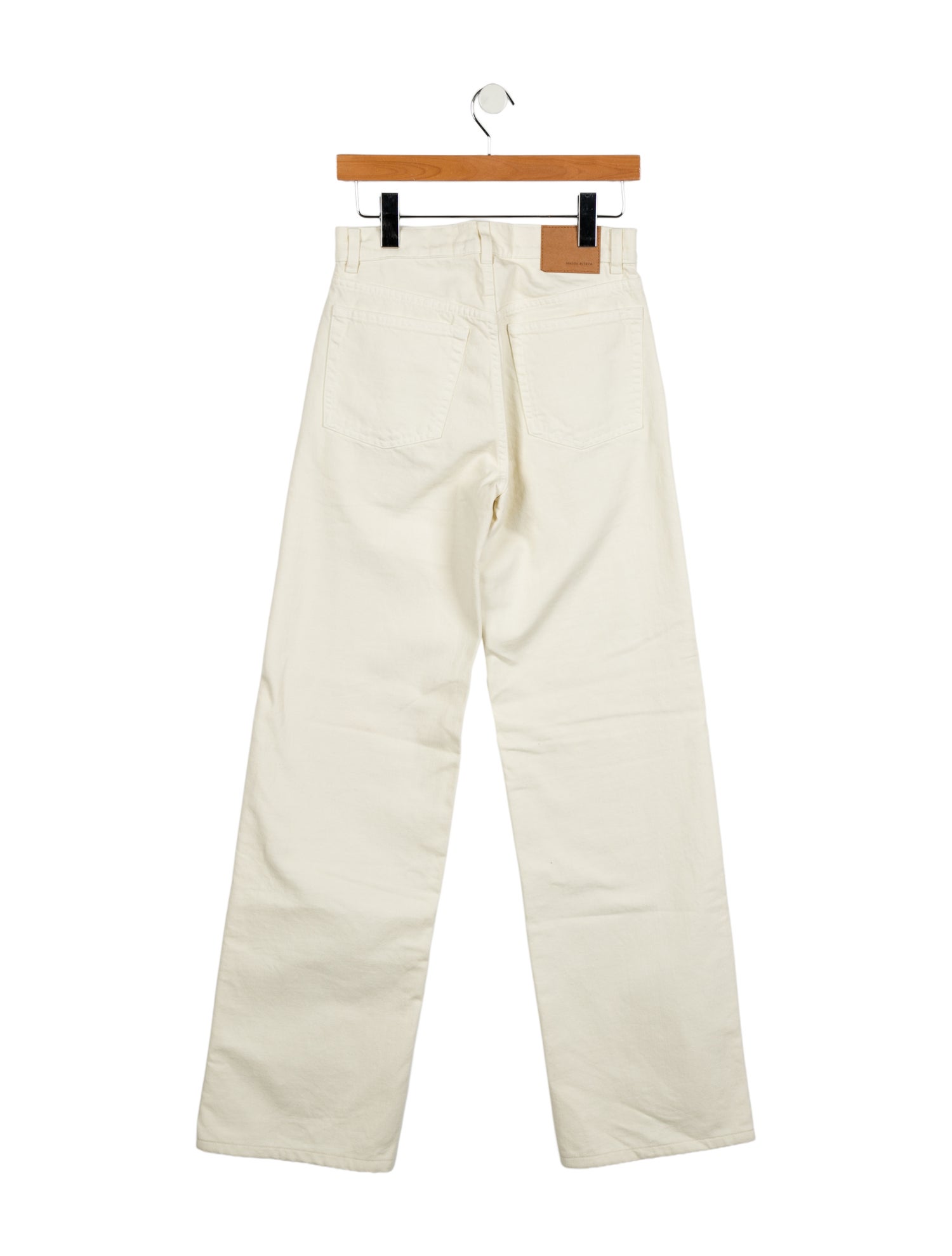 Magda Butrym High-Rise Wide Leg Jeans w/ Tags