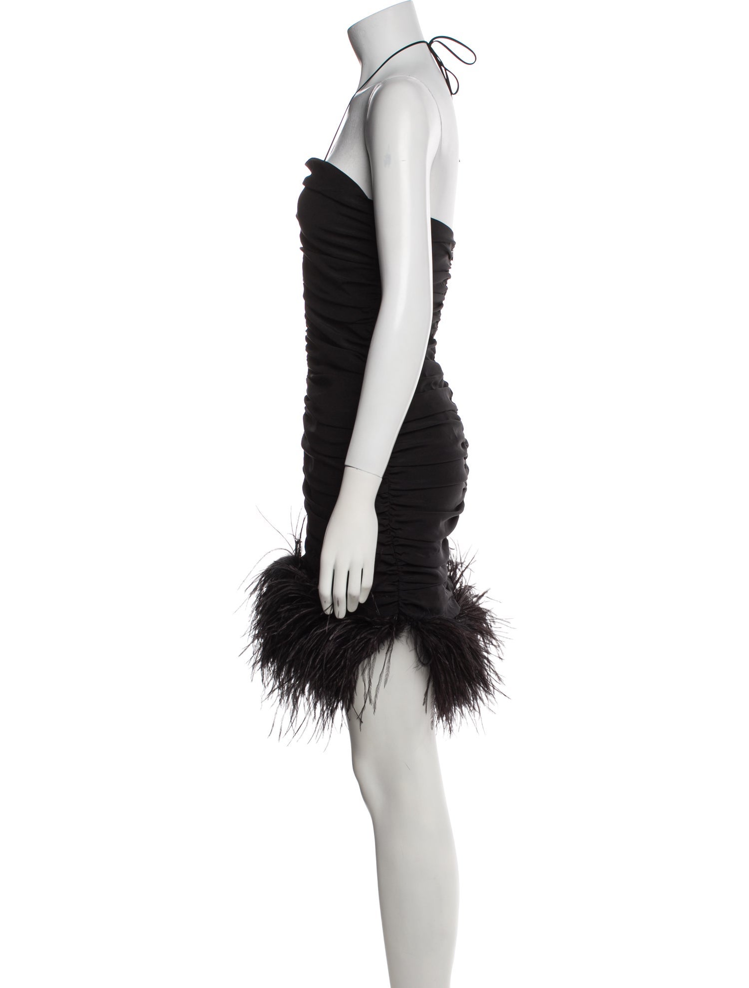 Magda Butrym Halterneck Mini Dress