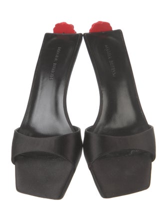 Magda Butrym Satin Slides