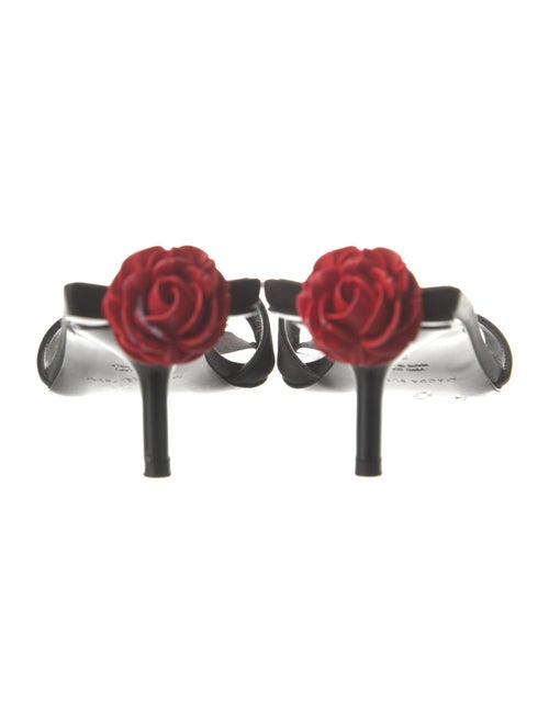 Magda Butrym Satin Slides