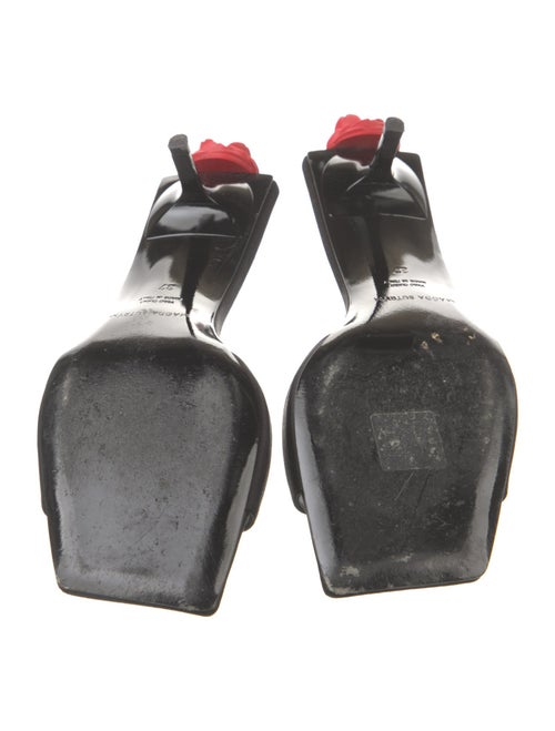 Magda Butrym Satin Slides