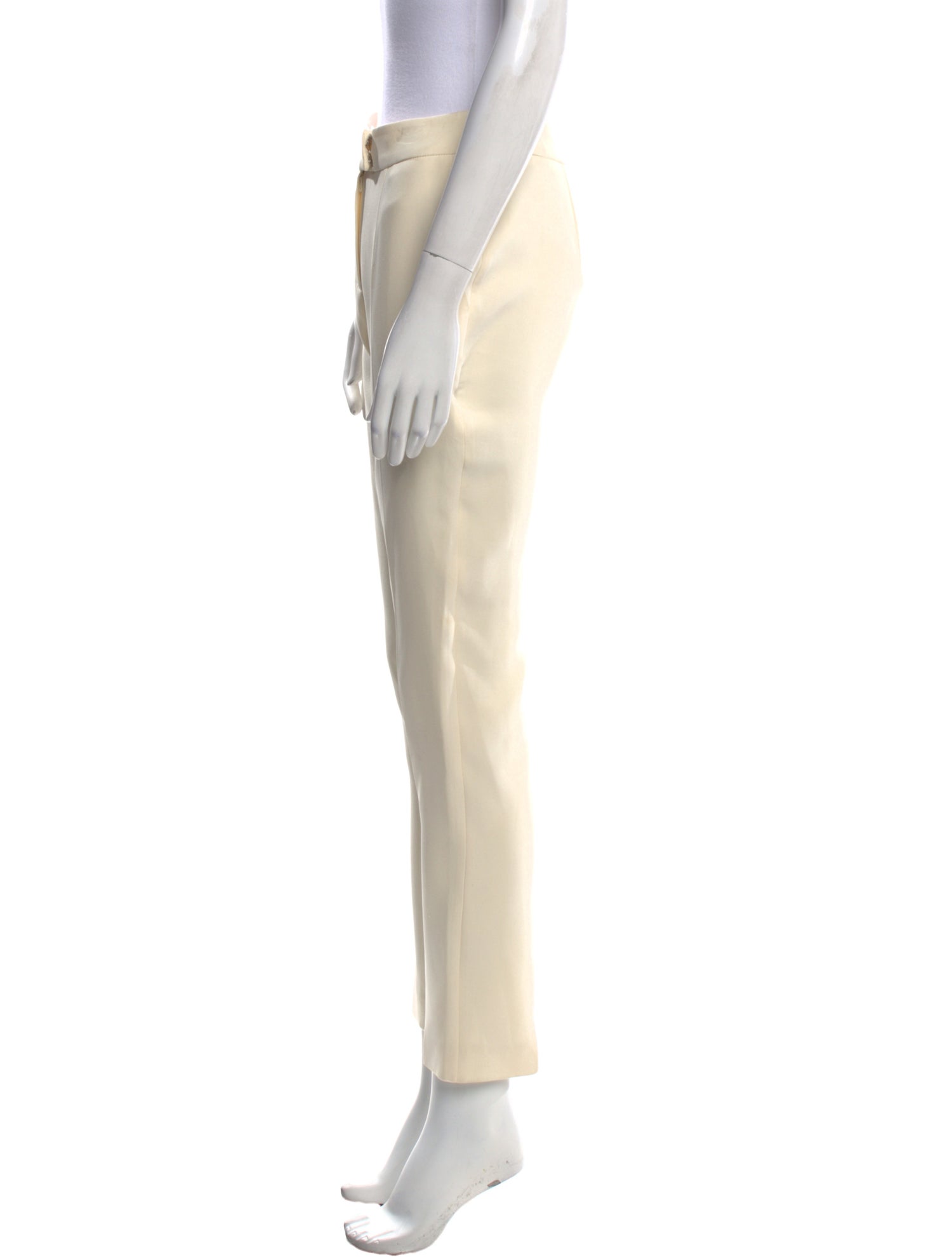 Magda Butrym Silk Straight Leg Pants