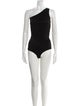 Magda Butrym One-Shoulder Sleeveless Bodysuit