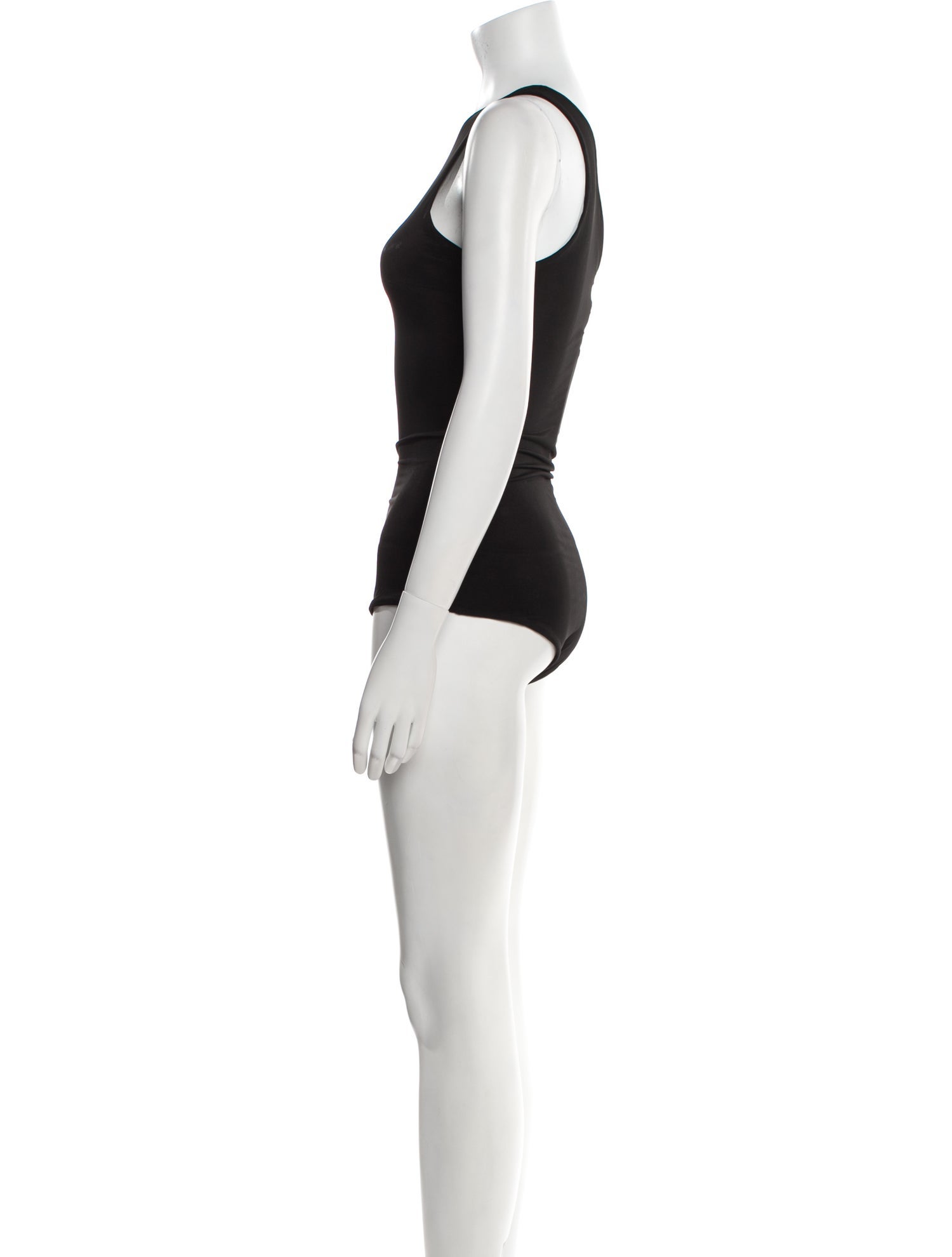 Magda Butrym One-Shoulder Sleeveless Bodysuit