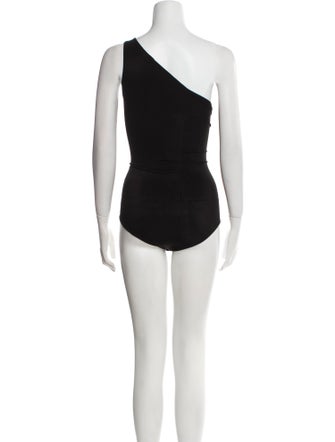 Magda Butrym One-Shoulder Sleeveless Bodysuit