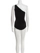 Magda Butrym One-Shoulder Sleeveless Bodysuit