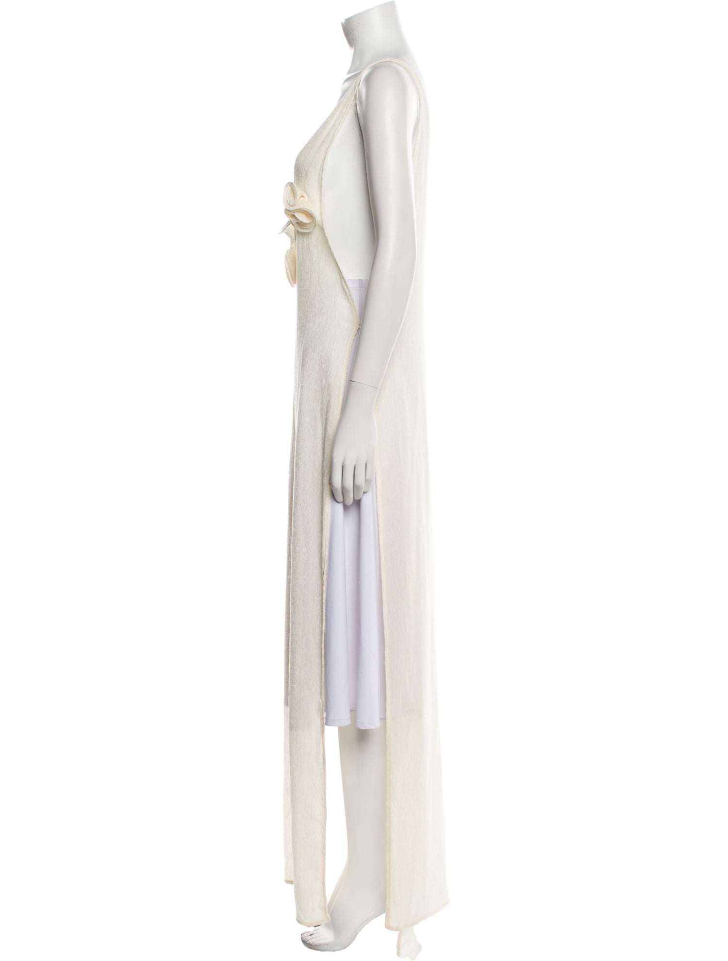 Magda Butrym Cowl Neck Long Dress