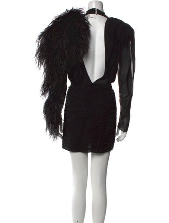 Magda Butrym Silk Mini Dress