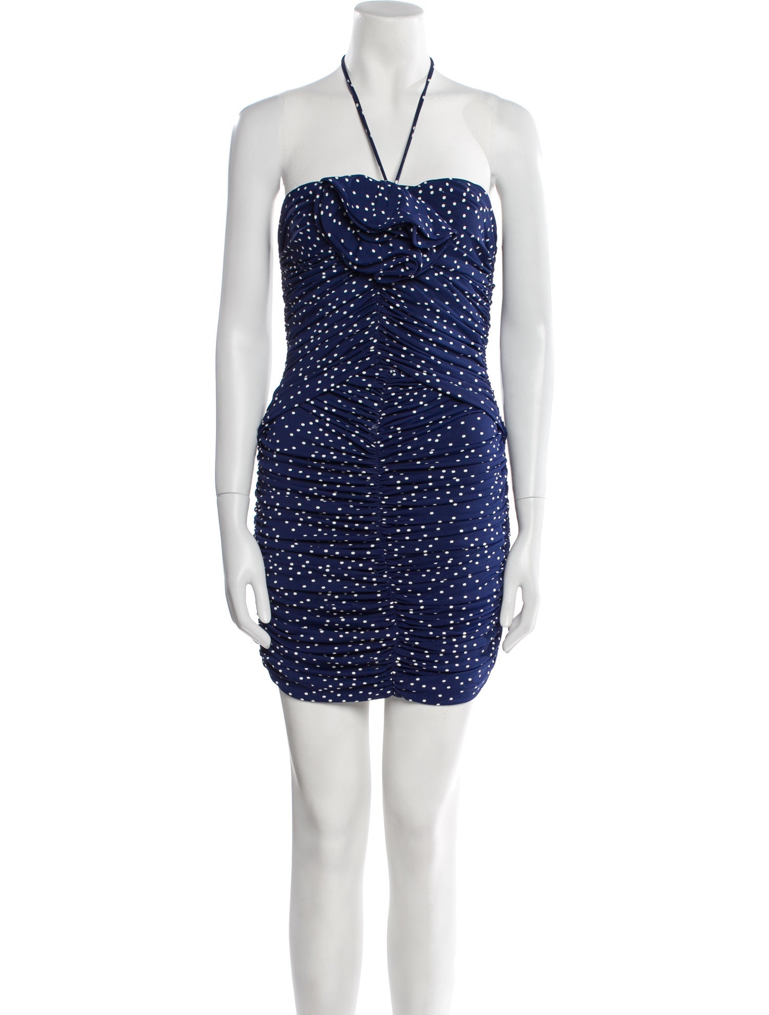 Magda Butrym Silk Polka Dot Print Nightgown