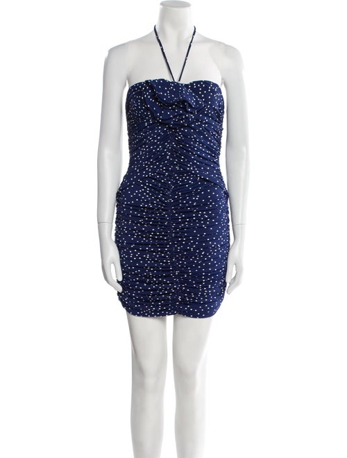 Magda Butrym Silk Polka Dot Print Nightgown