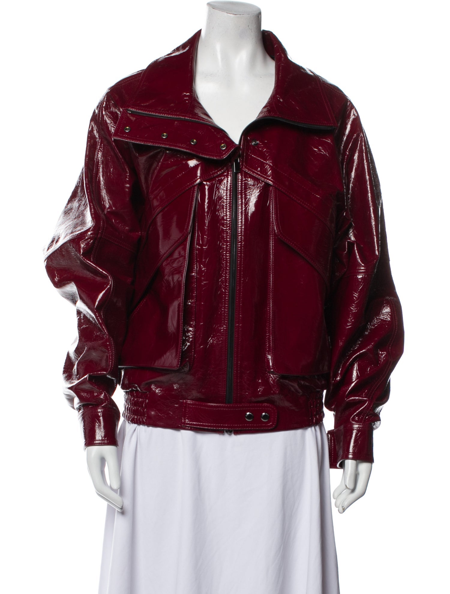 Magda Butrym Leather Biker Jacket w/ Tags