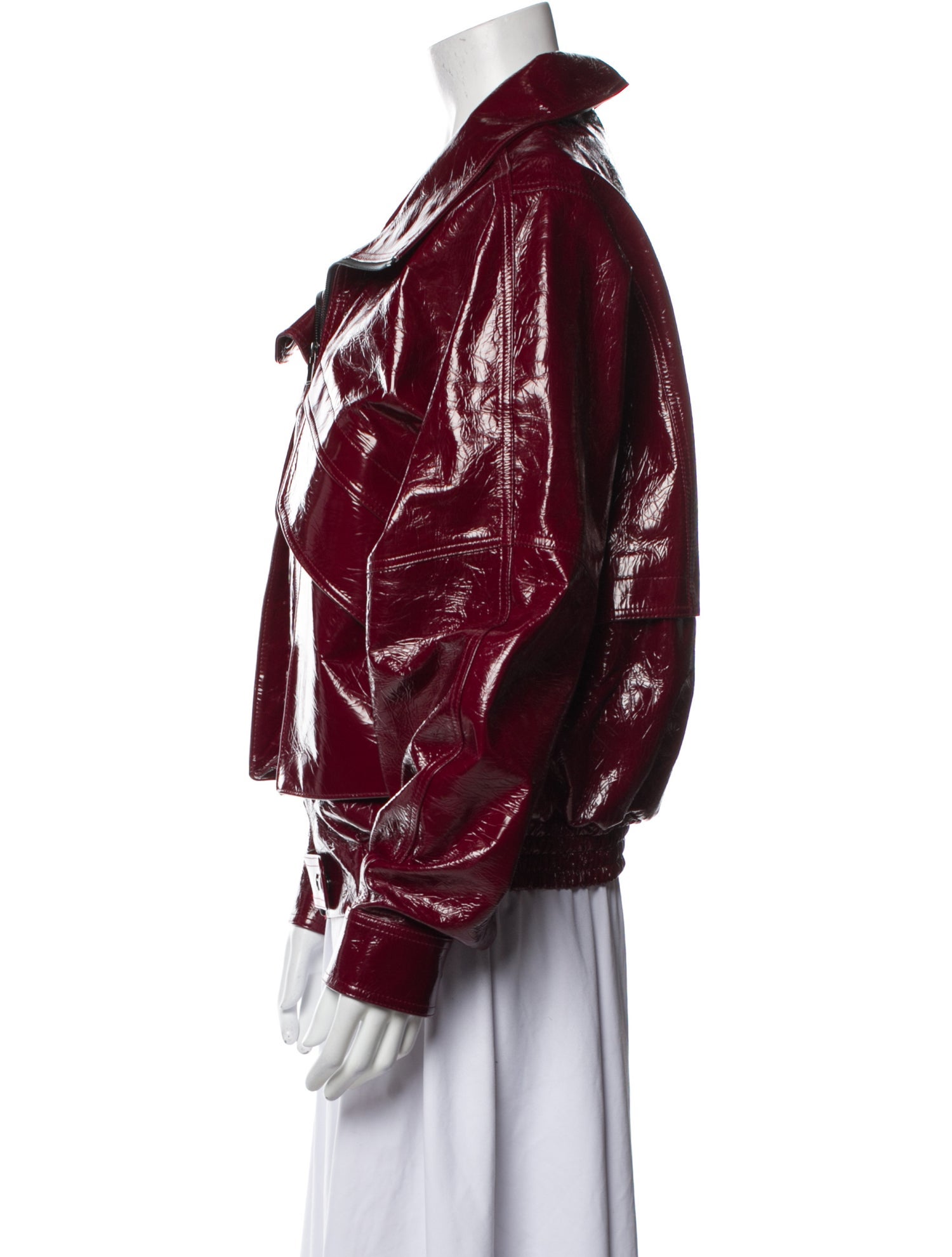 Magda Butrym Leather Biker Jacket w/ Tags