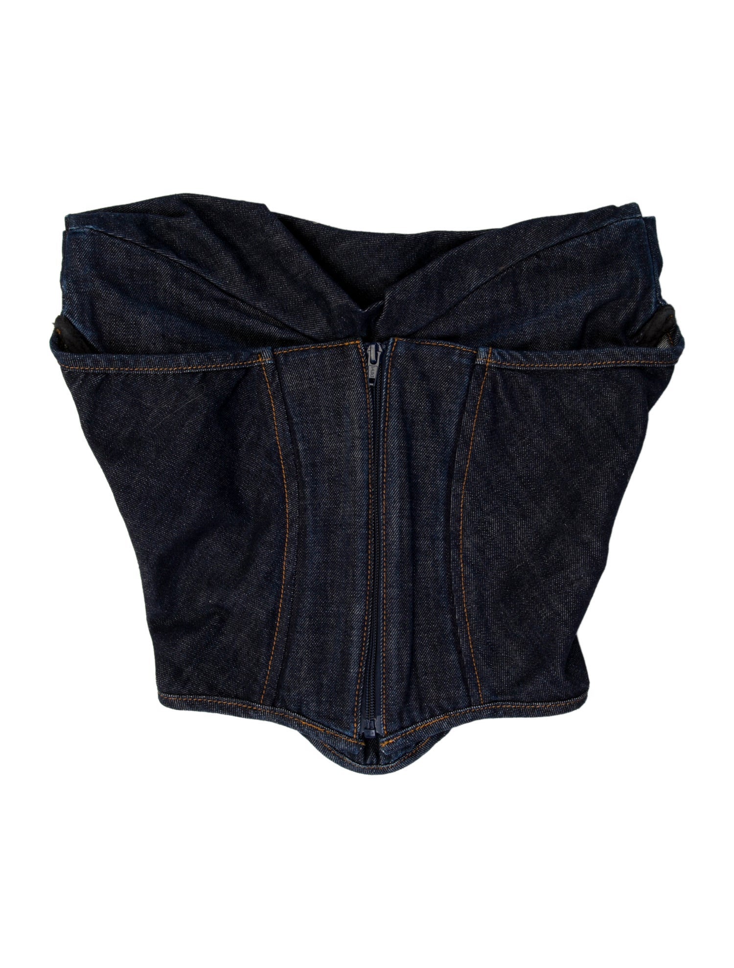 Magda Butrym Strapless Crop Top w/ Tags