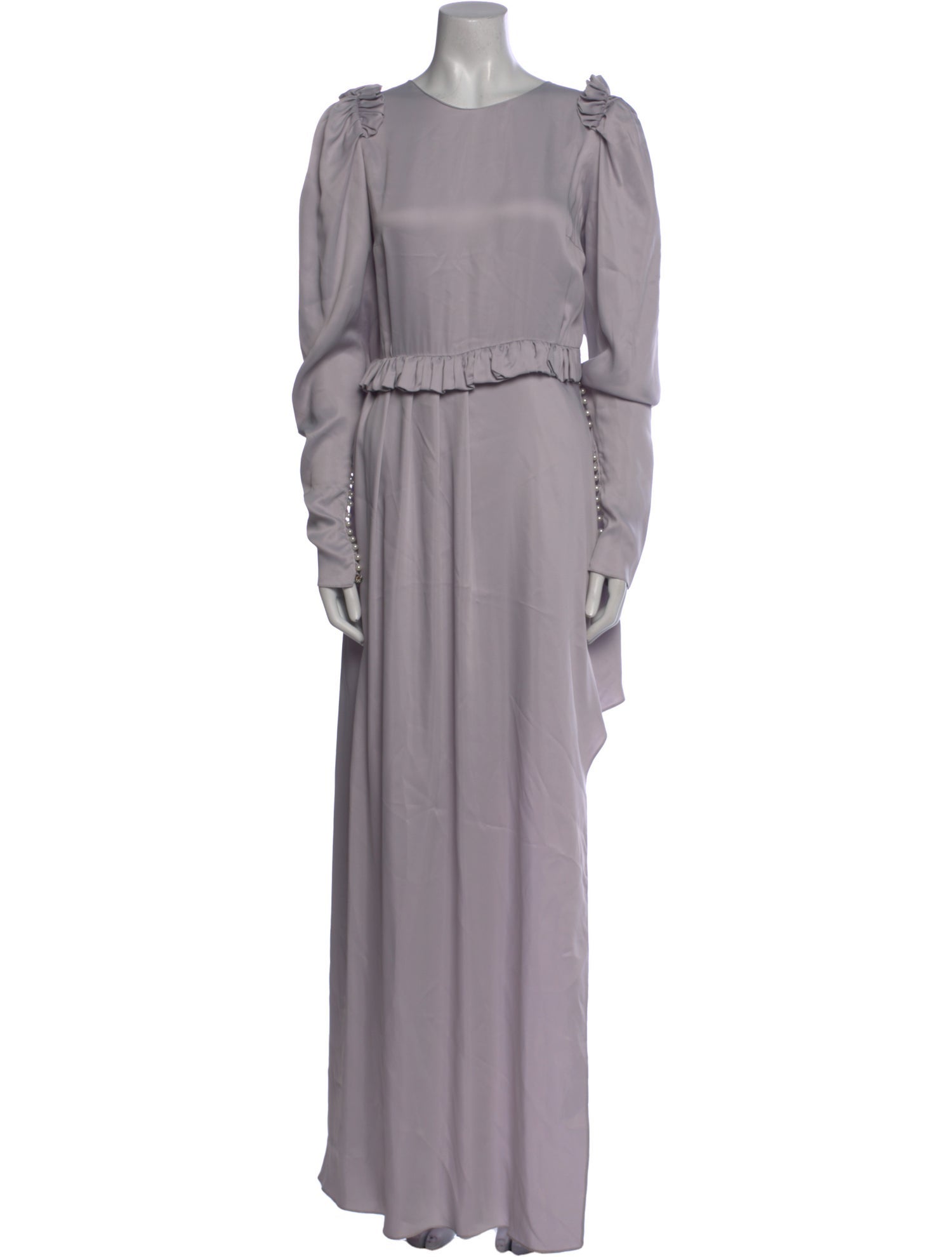 Magda Butrym Scoop Neck Long Dress w/ Tags