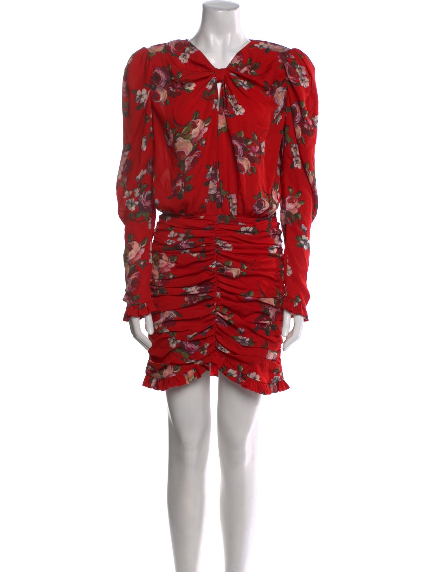 Magda Butrym Silk Mini Dress