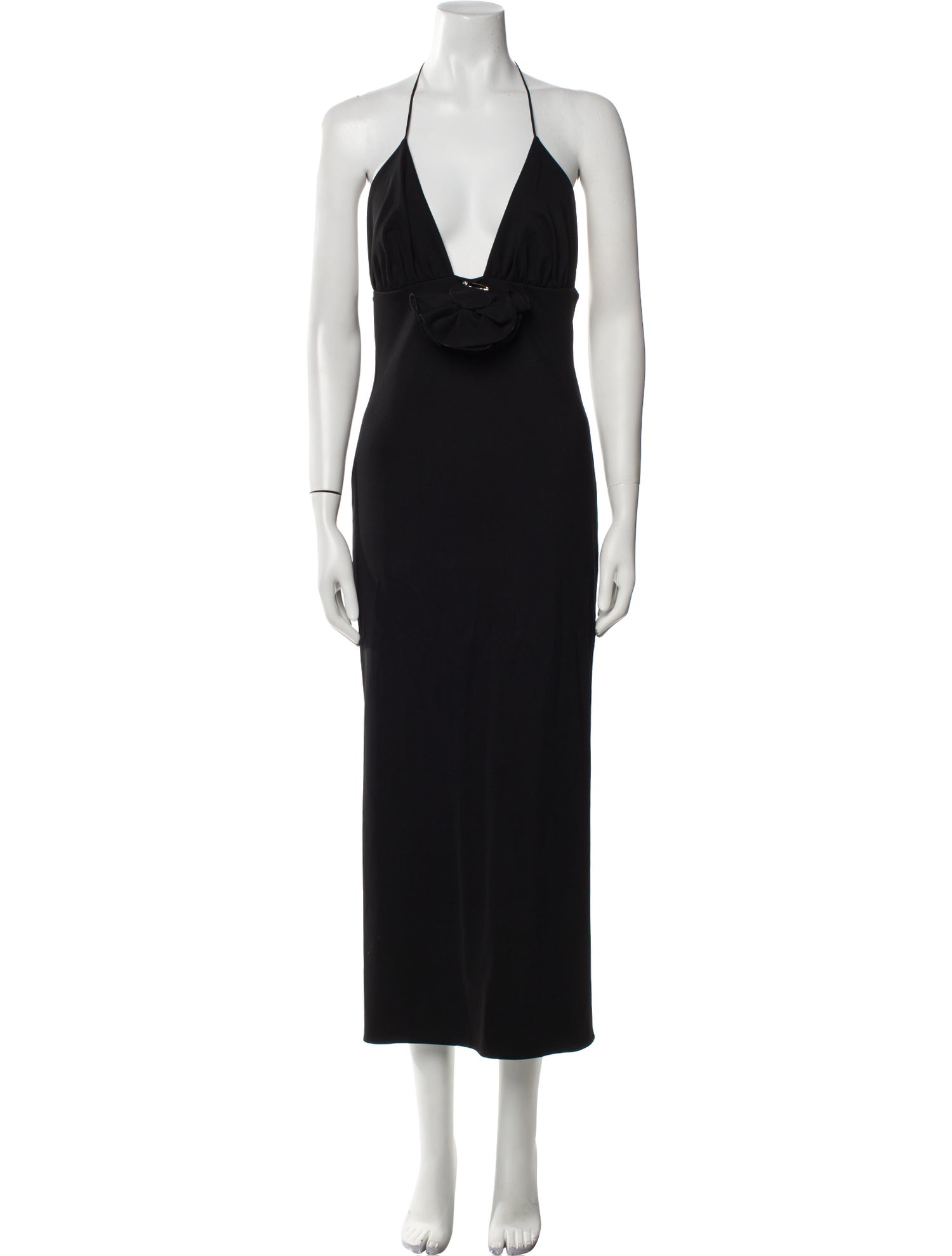 Magda Butrym Halterneck Long Dress