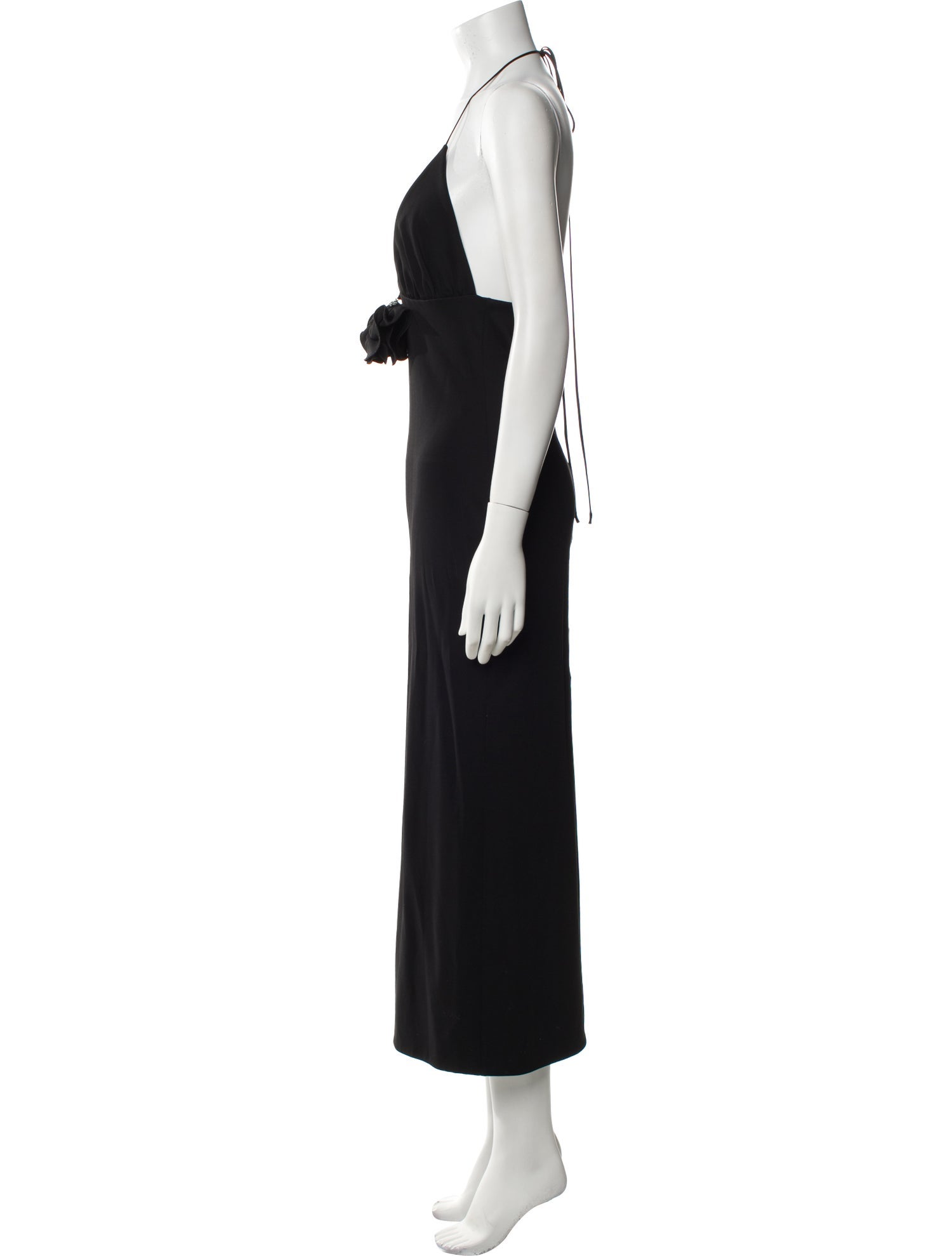 Magda Butrym Halterneck Long Dress