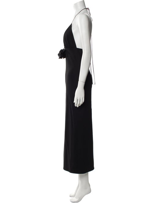 Magda Butrym Halterneck Long Dress
