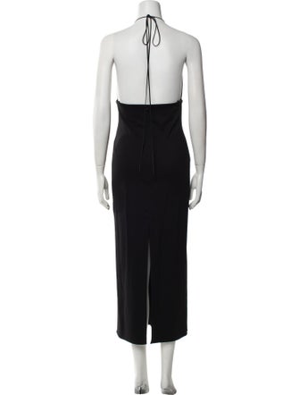 Magda Butrym Halterneck Long Dress