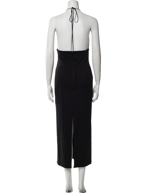 Magda Butrym Halterneck Long Dress
