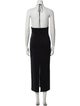 Magda Butrym Halterneck Long Dress