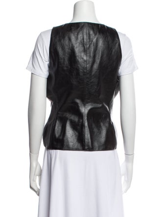 Magda Butrym Faux Leather Vest