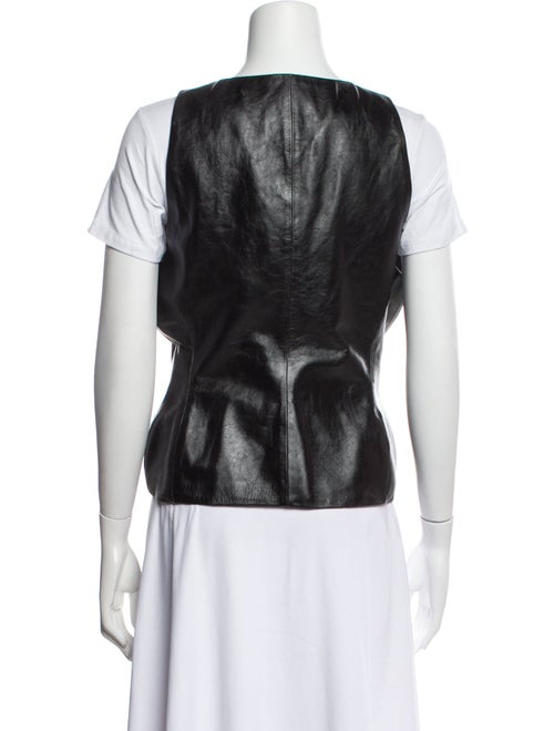 Magda Butrym Faux Leather Vest