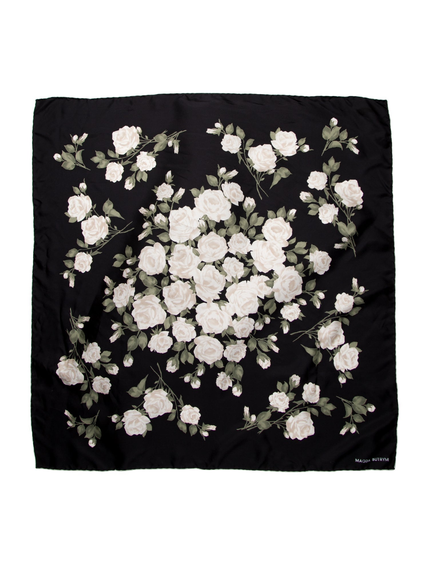 Magda Butrym Floral Print Scarf